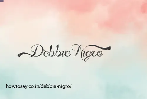 Debbie Nigro