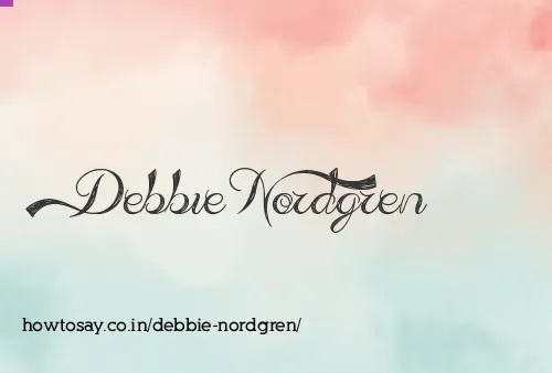 Debbie Nordgren