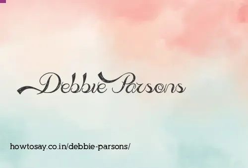 Debbie Parsons