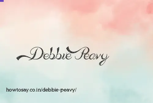 Debbie Peavy