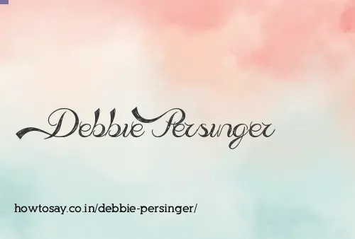 Debbie Persinger