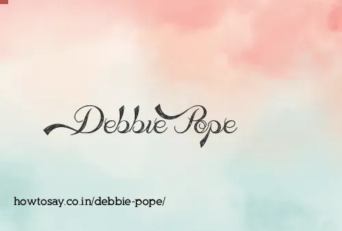 Debbie Pope