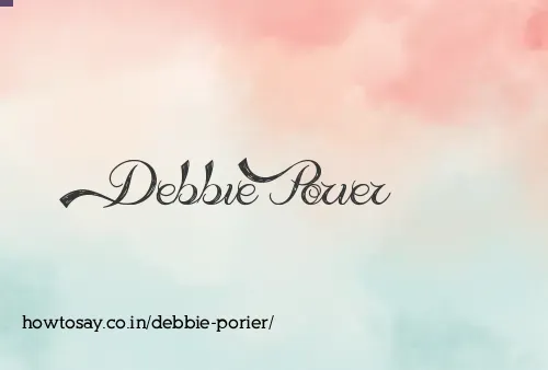 Debbie Porier