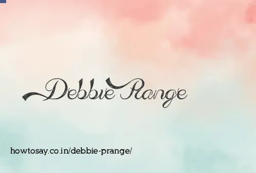 Debbie Prange