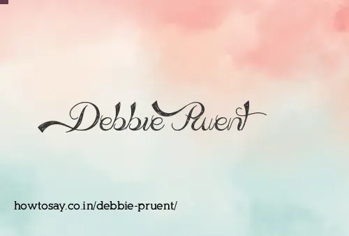 Debbie Pruent