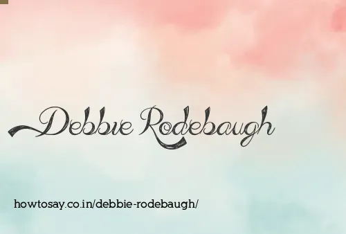 Debbie Rodebaugh