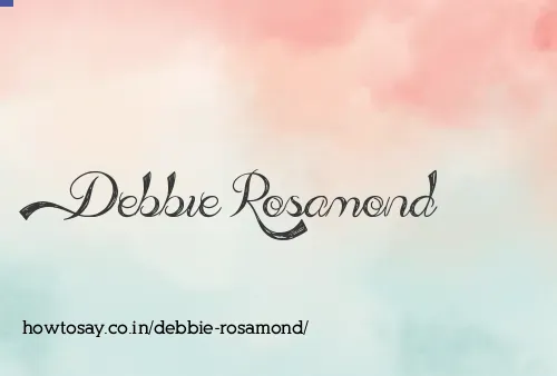 Debbie Rosamond