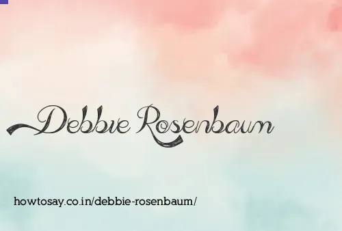 Debbie Rosenbaum