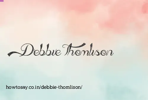 Debbie Thomlison