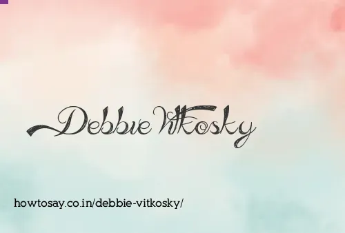 Debbie Vitkosky