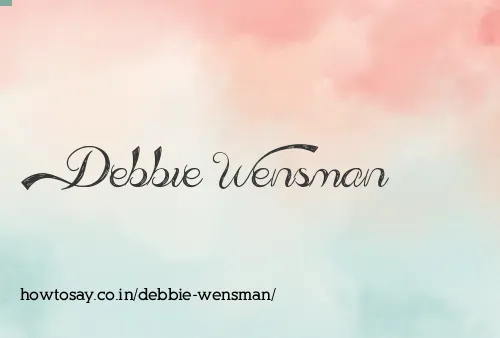 Debbie Wensman