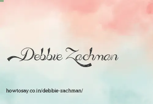 Debbie Zachman
