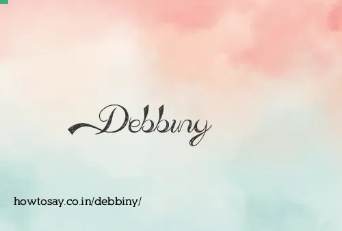 Debbiny