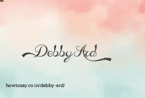 Debby Ard