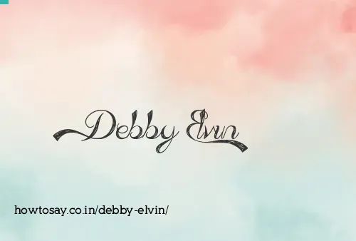 Debby Elvin