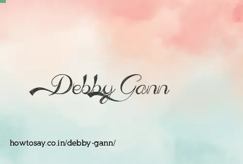 Debby Gann