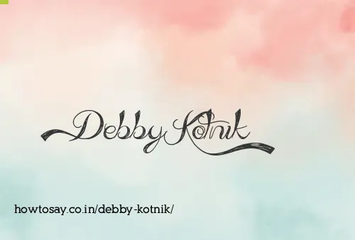 Debby Kotnik