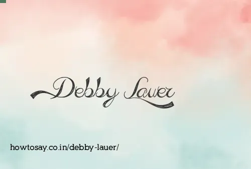 Debby Lauer