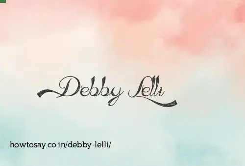 Debby Lelli