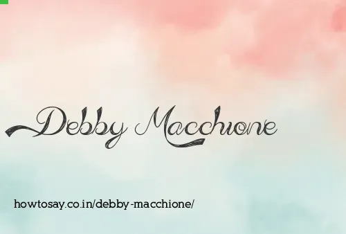 Debby Macchione