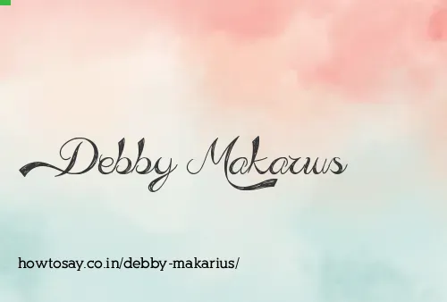 Debby Makarius
