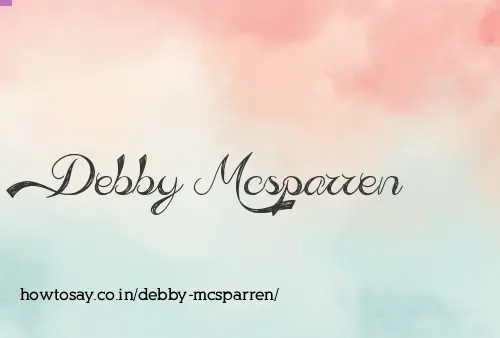 Debby Mcsparren