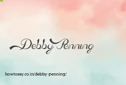 Debby Penning