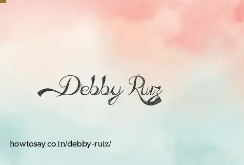 Debby Ruiz