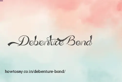 Debenture Bond