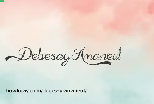 Debesay Amaneul