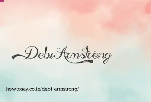 Debi Armstrong