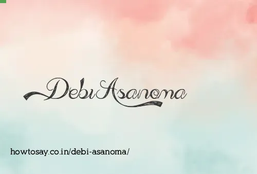 Debi Asanoma