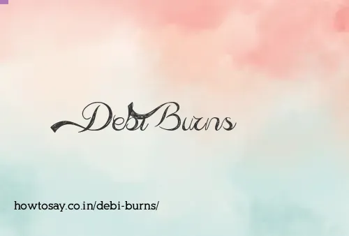 Debi Burns