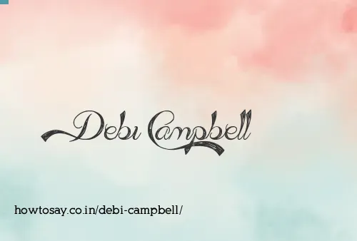Debi Campbell