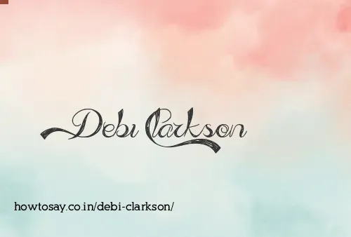 Debi Clarkson