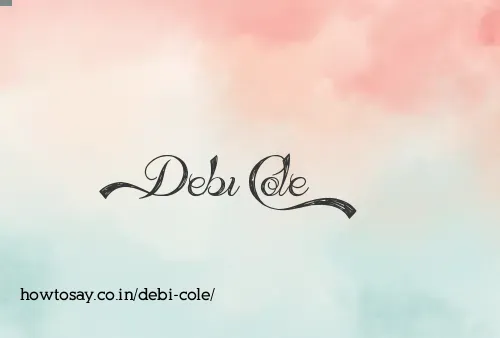 Debi Cole