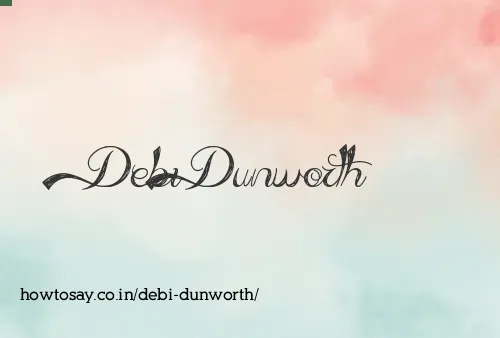 Debi Dunworth