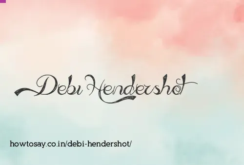 Debi Hendershot