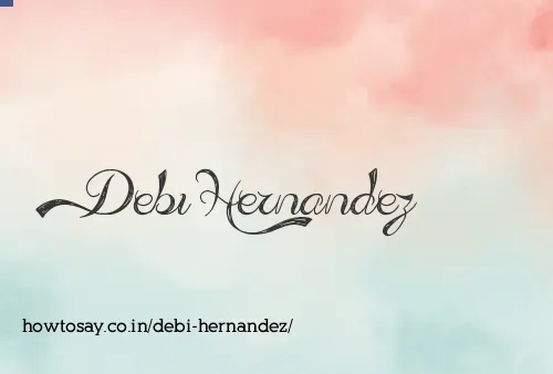 Debi Hernandez