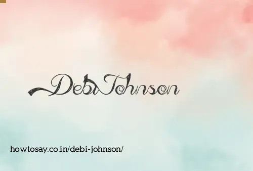 Debi Johnson