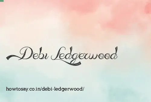 Debi Ledgerwood