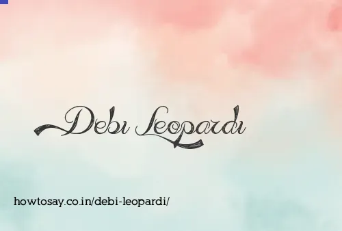 Debi Leopardi