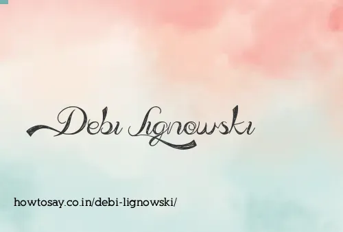 Debi Lignowski