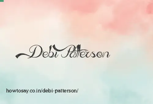 Debi Patterson