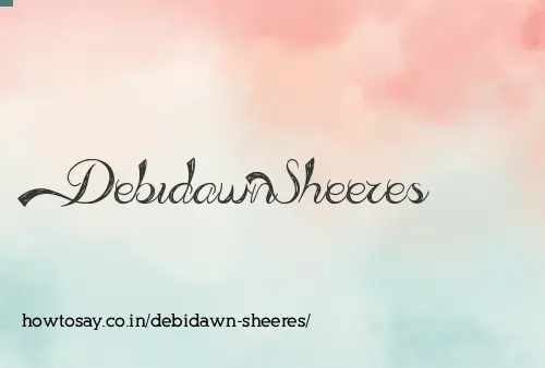 Debidawn Sheeres