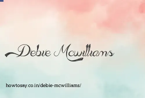 Debie Mcwilliams