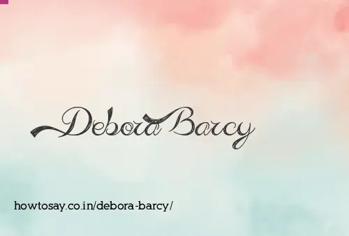 Debora Barcy