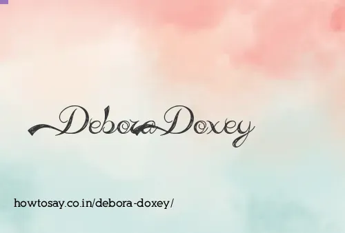 Debora Doxey