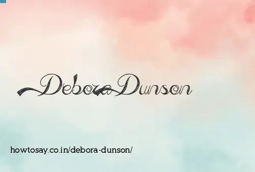 Debora Dunson