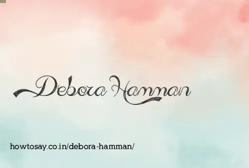 Debora Hamman